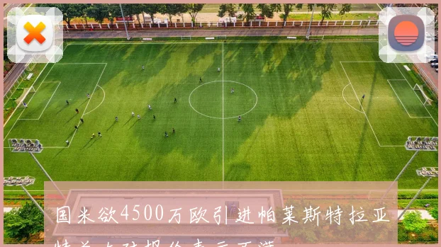 国米欲4500万欧引进帕莱斯特拉亚特兰大对报价表示不满